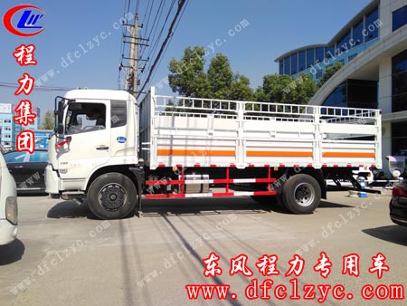 上圖為湖北程力東風天錦氣瓶車